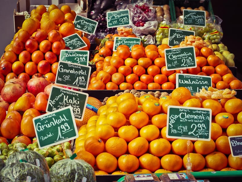 stand de fruits